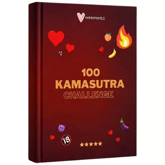 100Moments 100 Kamasutra Challenge - kaparós szexpóz könyv pároknak