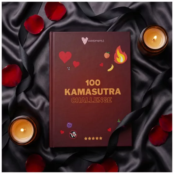 100Moments 100 Kamasutra Challenge - kaparós szexpóz könyv pároknak