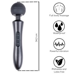 Desirel Enchant - masszírozó vibrátor (fekete)