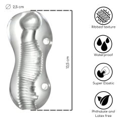 / Desirel Vortex - maszturbátor (átlátszó)