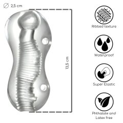 / Desirel Vortex - maszturbátor (átlátszó)