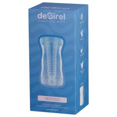   Desirel Vertigo - maszturbátor bordázott belsővel (átlátszó)