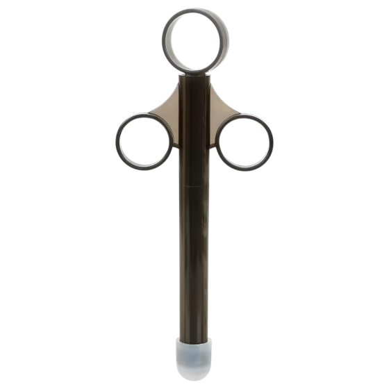 Síkosító adagoló fecskendő (fekete)