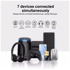 Bluetooth 5.4 USB adapter 7 eszközig