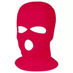   Balaclava - kötött szopóálarc 3 nyílással (sötét pink)