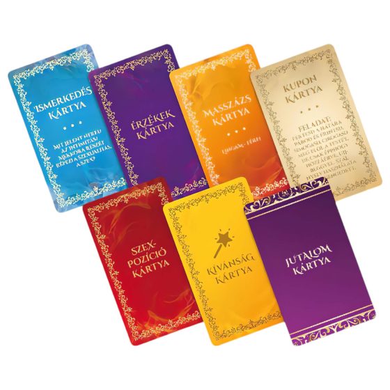 Érzékek Játéka - felnőtt szex társasjáték