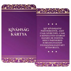 Érzékek Játéka - felnőtt szex társasjáték