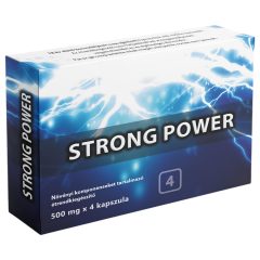  Strong Power Plus - étrend kiegészítő kapszula férfiaknak (4db)