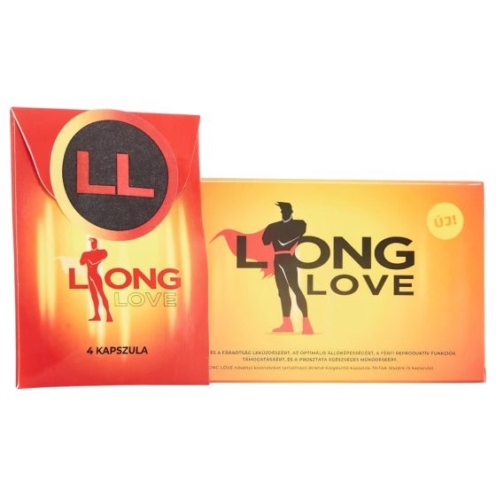 Long Love - magömlést késleltető étrend kiegészítő (4db)