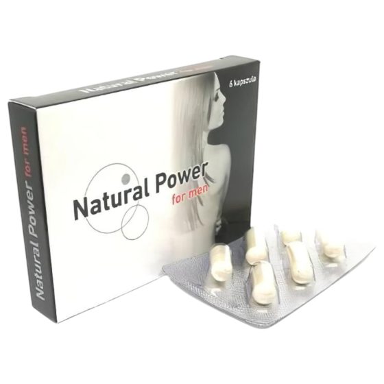 Natural Power - étrend kiegészítő kapszula férfiaknak (6db)