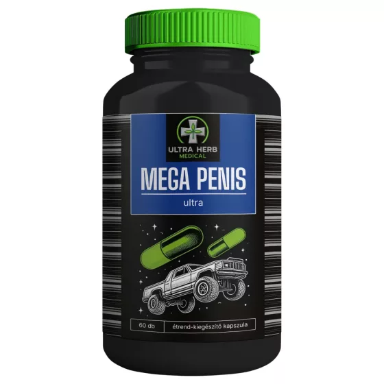 MEGA PENIS ultra - étrend-kiegészítő kapszula férfiaknak (60db)