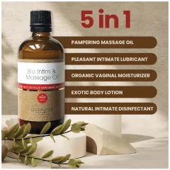Coconutoil - bio intim masszázsolaj kókuszolajjal (80 ml)