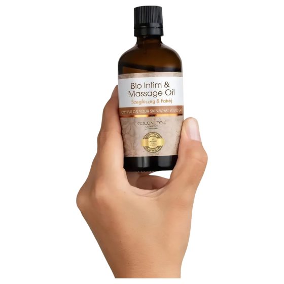 Coconutoil - Bio Intim & Masszázsolaj - szegfűszeg-fahéj (80ml)
