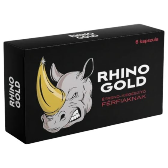 RHINO GOLD - természetes étrend kiegészítő férfiaknak (6db)