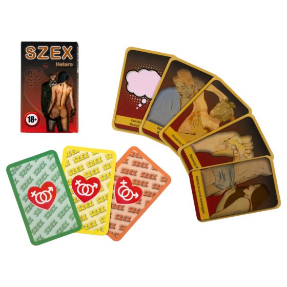 SZEX Hetero - 18+ kártya (magyar)
