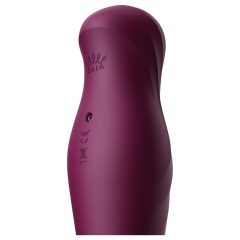 ZALO King - akkus, vízálló, lökő vibrátor (lila)