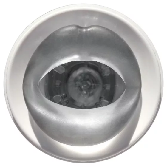 PDX Roto-Bator - vibrációs szájmaszturbátor (fehér)