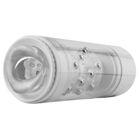 PDX Roto-Bator - vibrációs szájmaszturbátor (fehér)