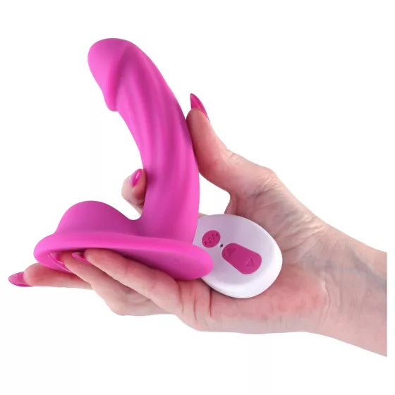 / NS Novelties - 2in1 csiklóizgató és G-pont vibrátor (pink)