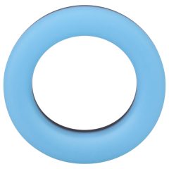 Doc Johnson The Big O - világító péniszgyűrű (kék)