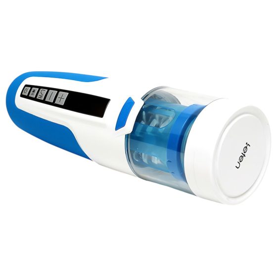 Leten SM370 - nyögő, forgó maszturbátor (fehér)