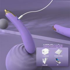 Sex HD - padlizsán vibrátor (lila)