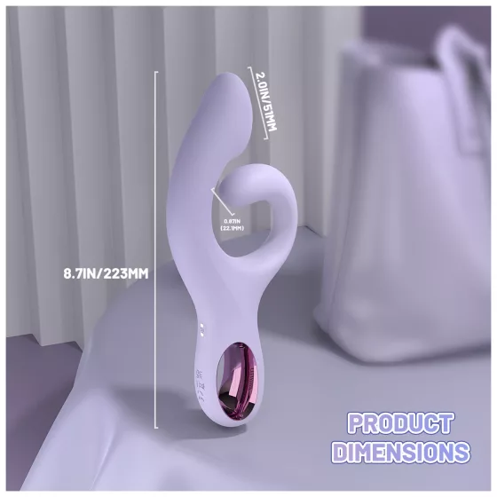 Sex HD - csiklókaros G-pont vibrátor (lila)