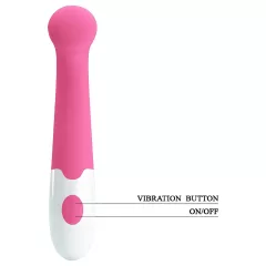 Pretty Love Charles - vízálló G-pont vibrátor (pink)