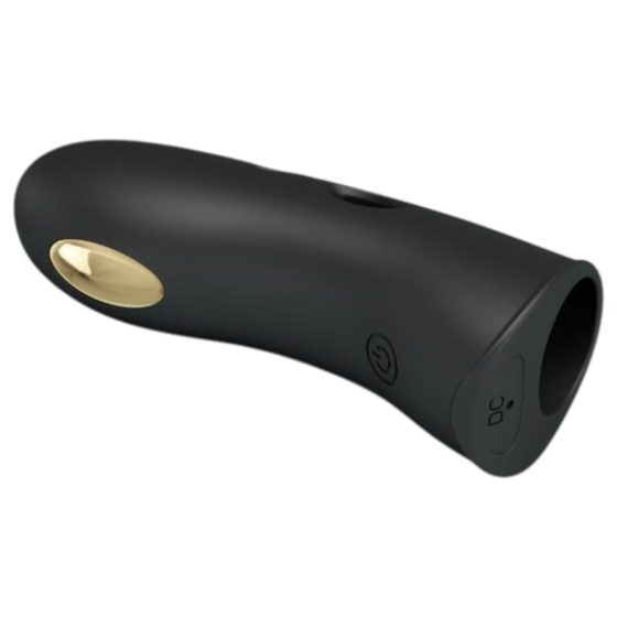 Pretty Love Marico - elektro stimulációs ujjvibrátor (fekete)