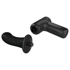   Pretty Love Dj Doctor - lökő puncipisztoly vibrátor (fekete)