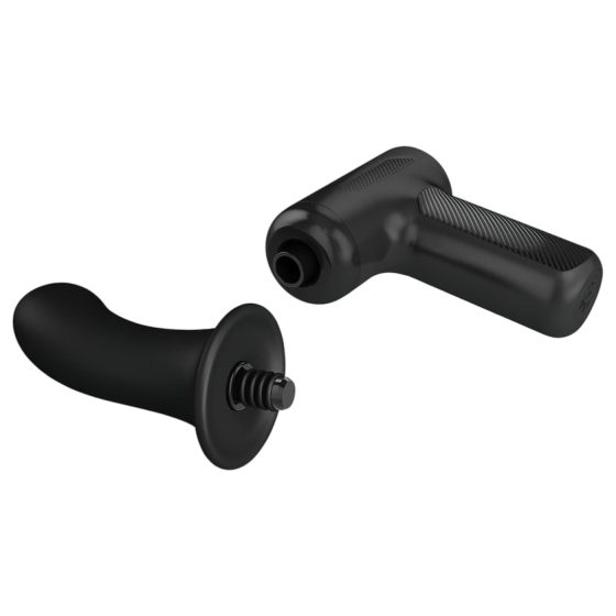 Pretty Love Dj Doctor - lökő puncipisztoly vibrátor (fekete)