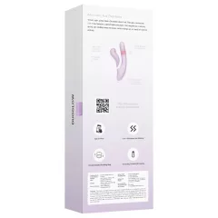   Svakom DuoGlow - okos G-pont és csiklóizgató vibrátor (lila)