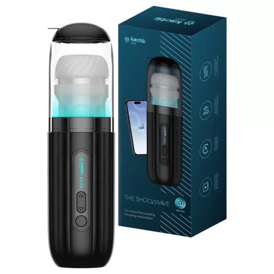 Kaotik Labs Shockwave - lökő interaktív maszturbátor (átlátszó)