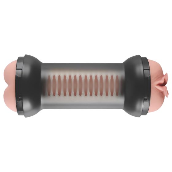 Lovetoy - punci és popsi maszturbátor (natúr)