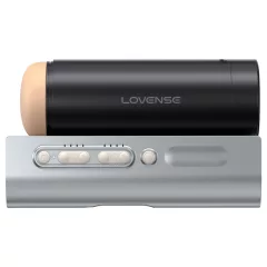   Lovense Solace Pro - appvezérelt lökő maszturbátor férfiaknak (fekete)