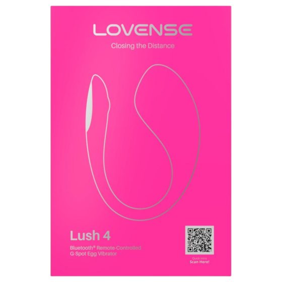 LOVENSE Lush 4 - okos vibrotojás (pink)