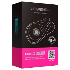 Lovense Gush 2 - app-vezérelt makk vibrátor (türkiz)