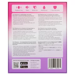   Lovense Ferri Reserve - mágneses, app-vezérelt bugyivibrátor (lila)