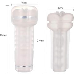   Tracy's Dog Crystal - élethű műpunci maszturbátor (átlátszó)