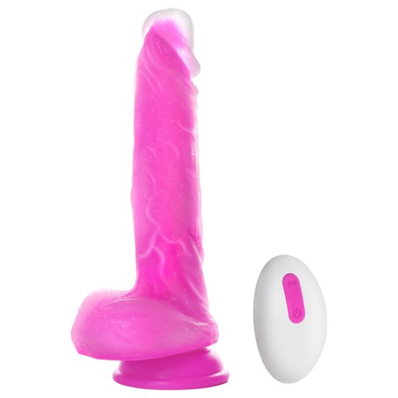 Tracy's Dog Jelivoy-Mid - élethű vibrátor - 20cm (pink)