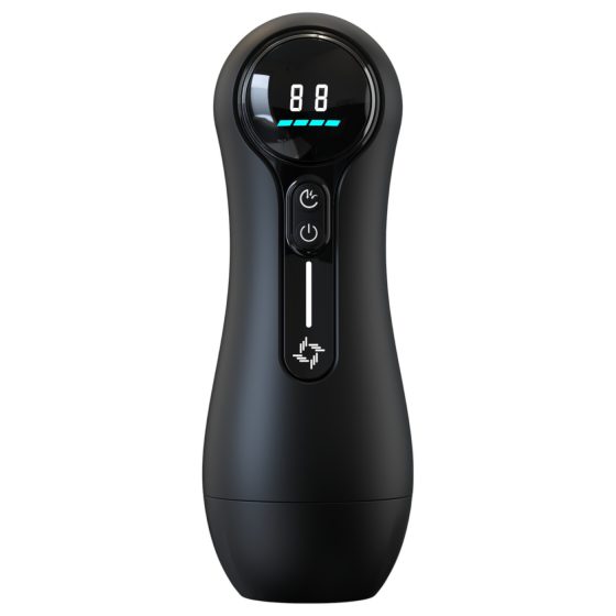 Leopard - szívó maszturbátor (fekete)