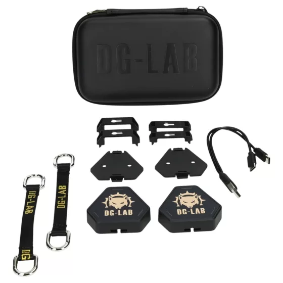 DG-LAB PawPrints - vezeték nélküli szenzorgomb (fekete) - 2 db