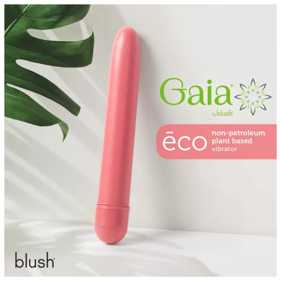 Gaia Eco L - pink környezetbarát, biolebomló rúdvibrátor (nagy)