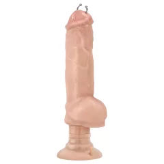 Blush Bad Boy - piercinges vibrátor - 33 cm (natúr)