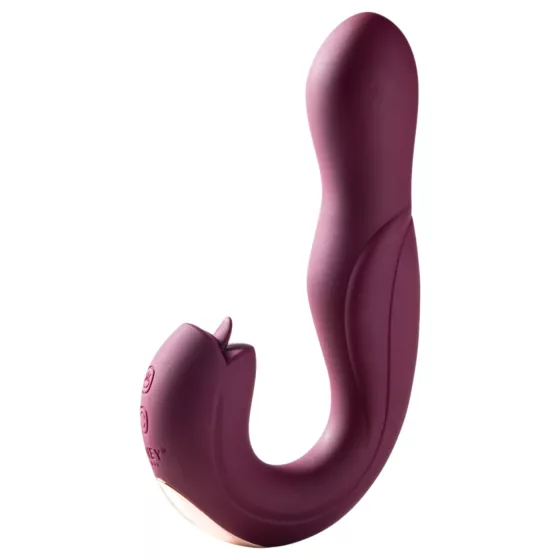 Honey Play Box Joi - forgó, nyaló G-pont vibrátor (lila)