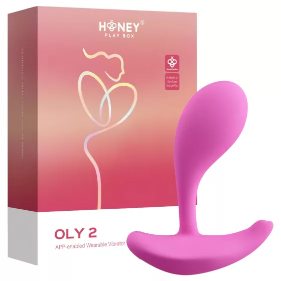 Honey Play Box Oly 2 - okos G-pont és csiklóizgató (pink)