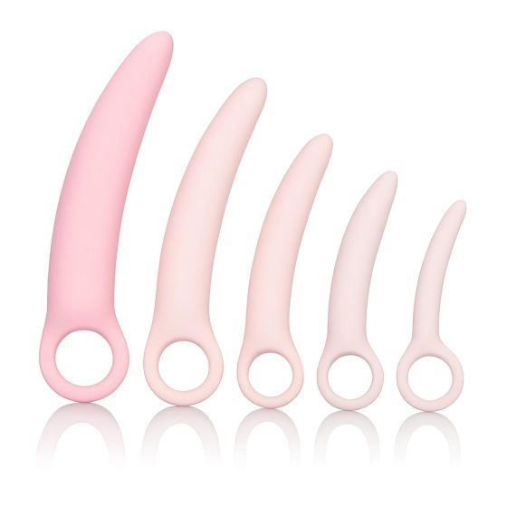 CalExotics Inspire - egészségügyi hüvely tágító szett (pink)