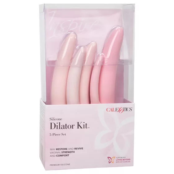 CalExotics Inspire - egészségügyi hüvely tágító szett (pink)