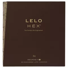 LELO Hex Respect XL - luxus óvszer (36db)