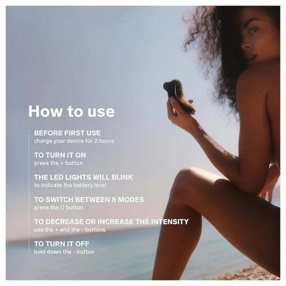 LELO Sona - hanghullámos csiklóizgató (pink)